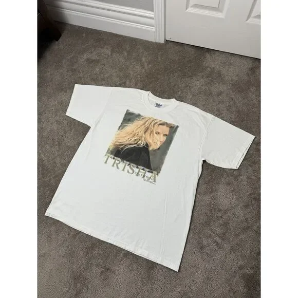 Vintage Mens Tshitr Country Trisha Yearwood 2000 tour t shirt, Music Size XL - Picture 2 of 13
